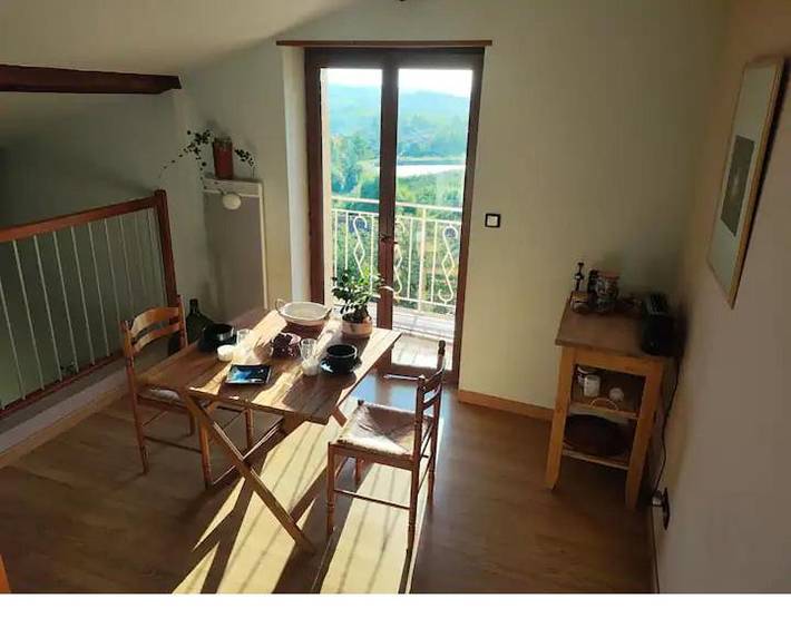 Gîte pour 2 personnes, avec balcon ainsi que vue et jardin à Saint-Romain-de-Popey - 2