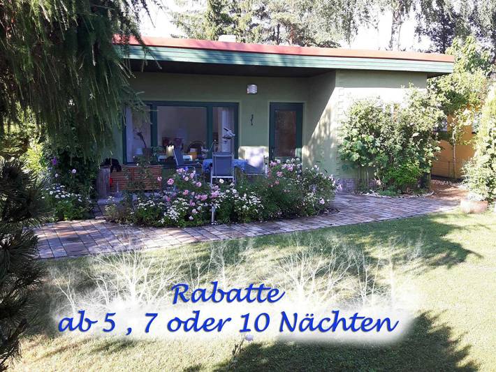Ferienhaus für 4 Personen, mit Terrasse und Garten, kinderfreundlich in Papendorf