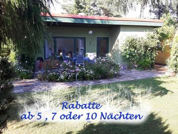 Bungalow für 4 Personen, mit Terrasse und Garten, kinderfreundlich in Warnow - West