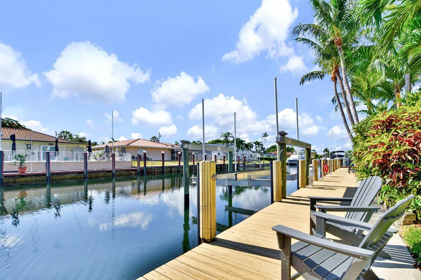 4110, 4 Bed 3 Bath Tropical Waterside Paradise  in Lighthouse Point, Broward County