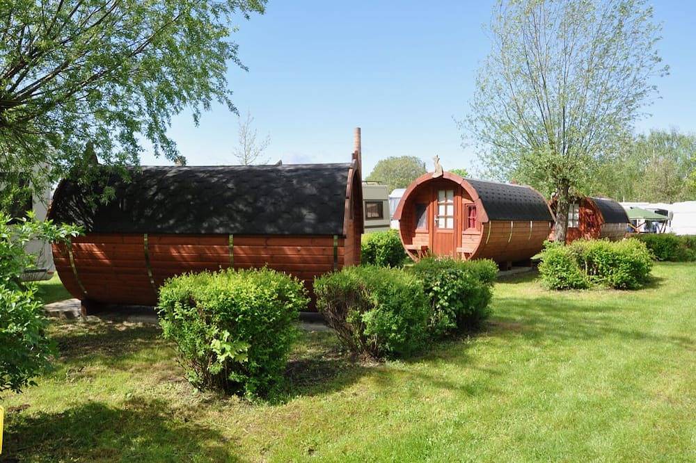 Naturnah übernachten - das Campingfass in Zehdenick, Ruppiner Seenland