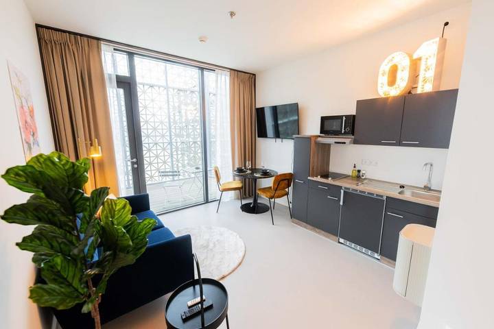 Apartament wakacyjny dla 2 osób, z balkon w Rotterdam