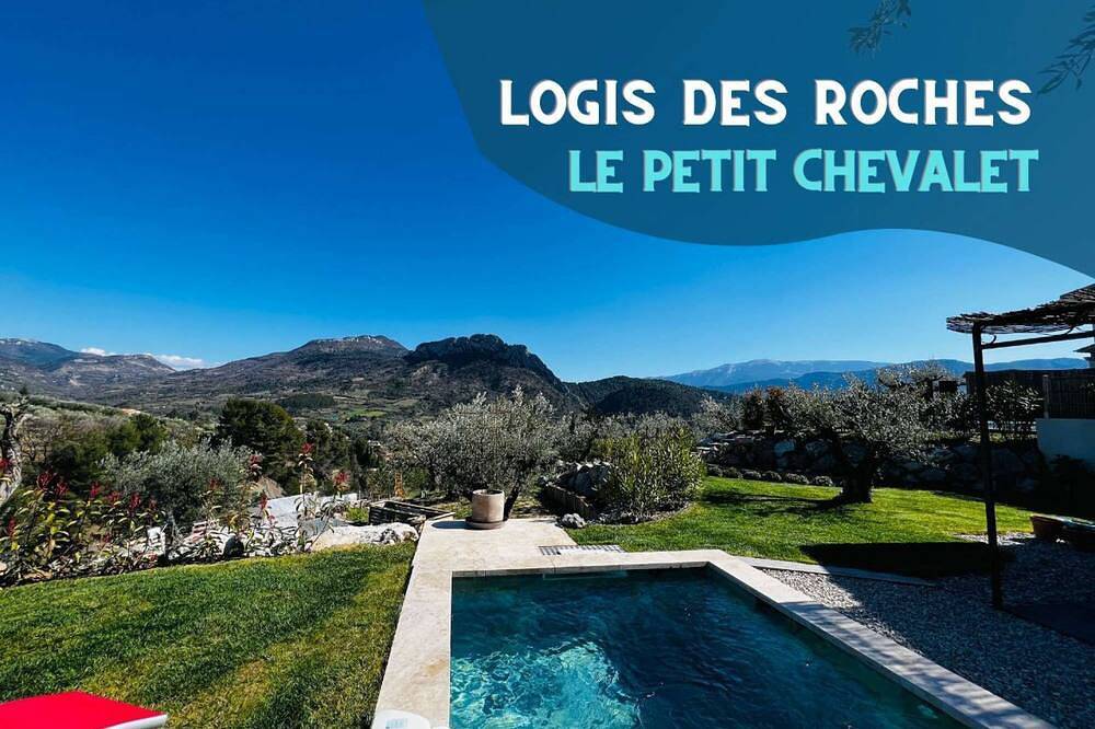 ⭐ Le Petit Chevalet ⭐ Villa ⭐ private heated pool ⭐ Mont Ventoux view ⭐ in Buis-les-Baronnies, Nyons region