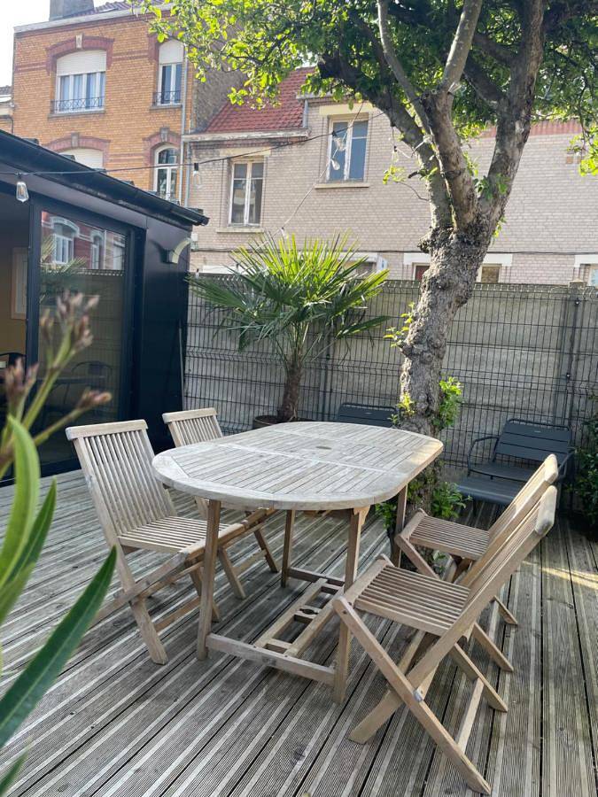 Maison de vacances pour 4 personnes, avec terrasse
