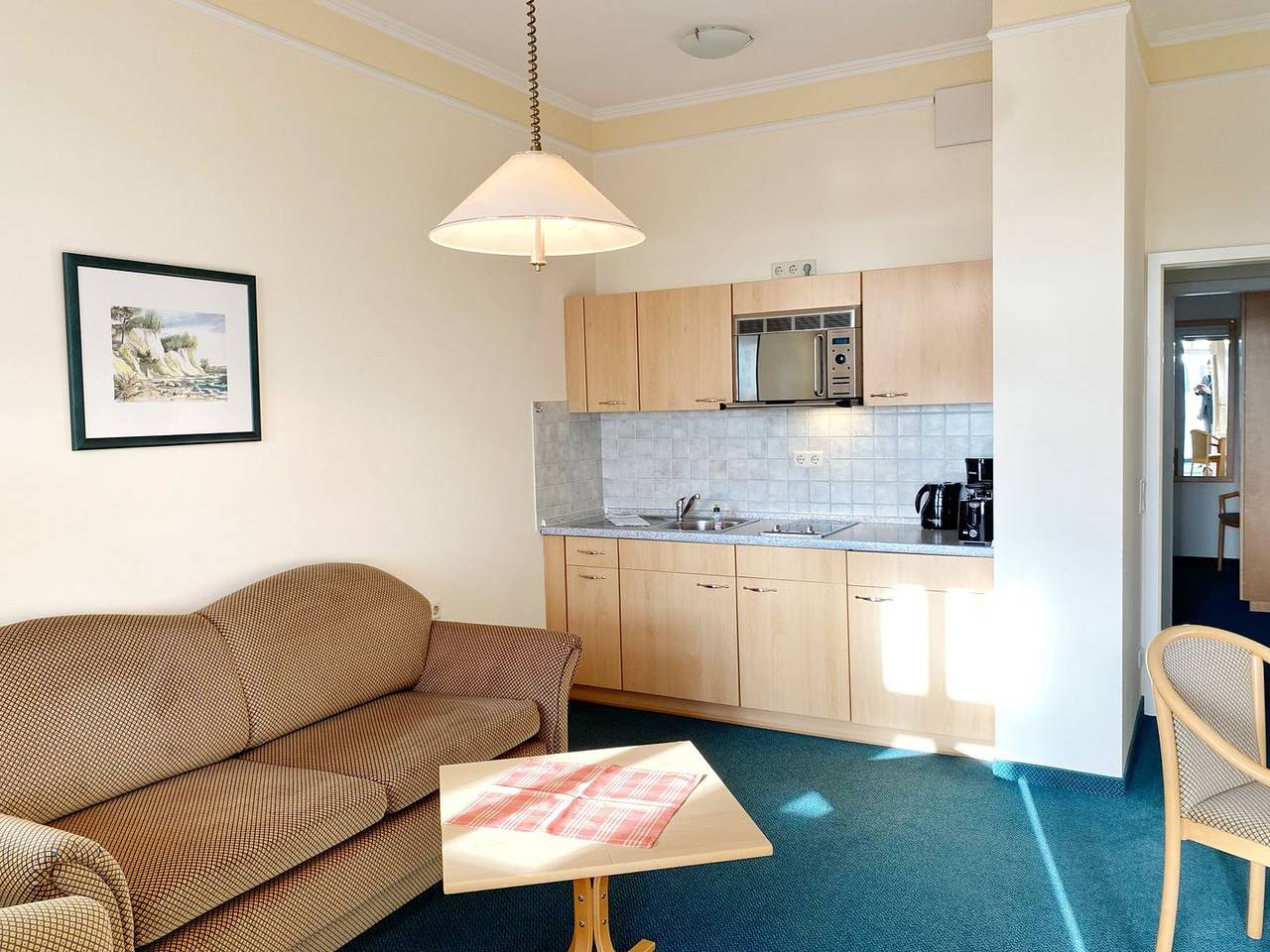 Appartement entier, Meerblickappartement Nr. 13 in der Villa Anna in Sassnitz auf Rügen in Sassnitz, Parc national Jasmund