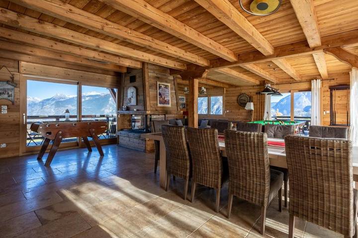 Chalet pour 16 personnes, avec jacuzzi et jardin à Risoul - 2