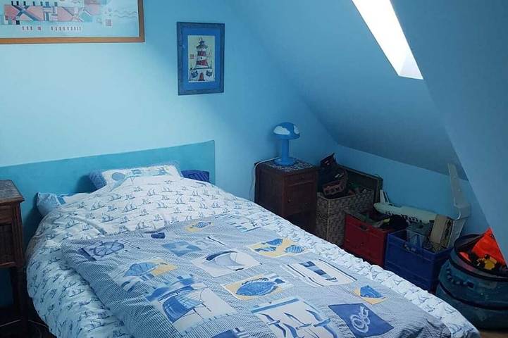 Location de vacances pour 15 personnes, avec jardin, animaux acceptés dans Plage de Pont-Mahé - 4