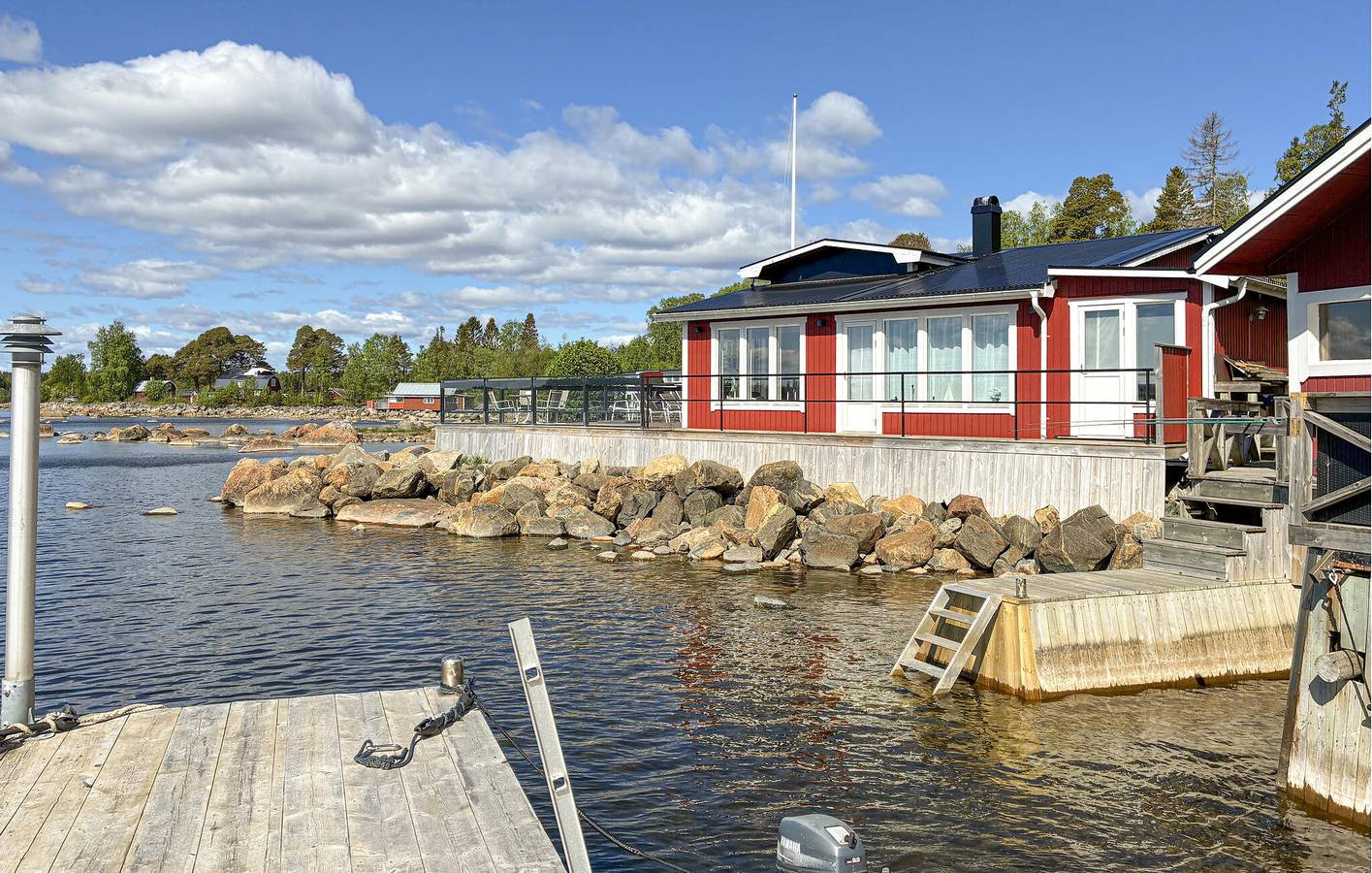 Ferienhaus für 6 Personen mit Ausblick in Söderhamn, Hälsingland