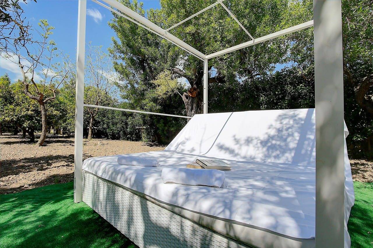 Villa Ca Na Margalida with Mountain View, Pool, Garden & Wi-Fi in Campanet, Majorca Center