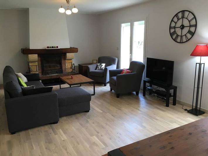 Location de vacances pour 10 personnes, avec vue et jardin à Locmaria-Grand-Champ - 2