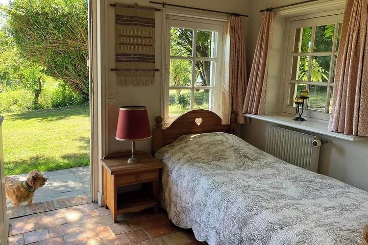 Location de vacances pour 7 personnes, avec piscine ainsi que sauna et jardin à Saint-Hymer - 4