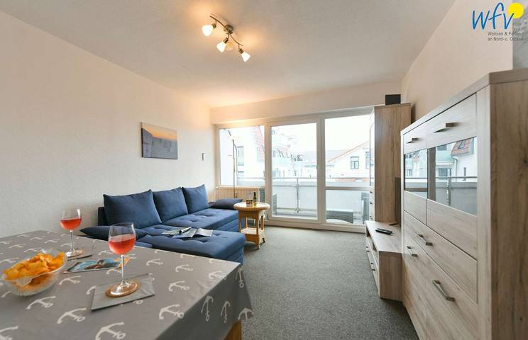 Ferienwohnung für 4 Personen, mit Balkon auf Wangerooge