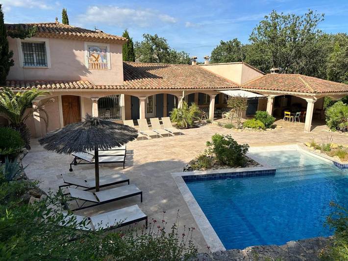 Location de vacances pour 13 personnes, avec piscine et terrasse, animaux acceptés à Vézénobres - 4