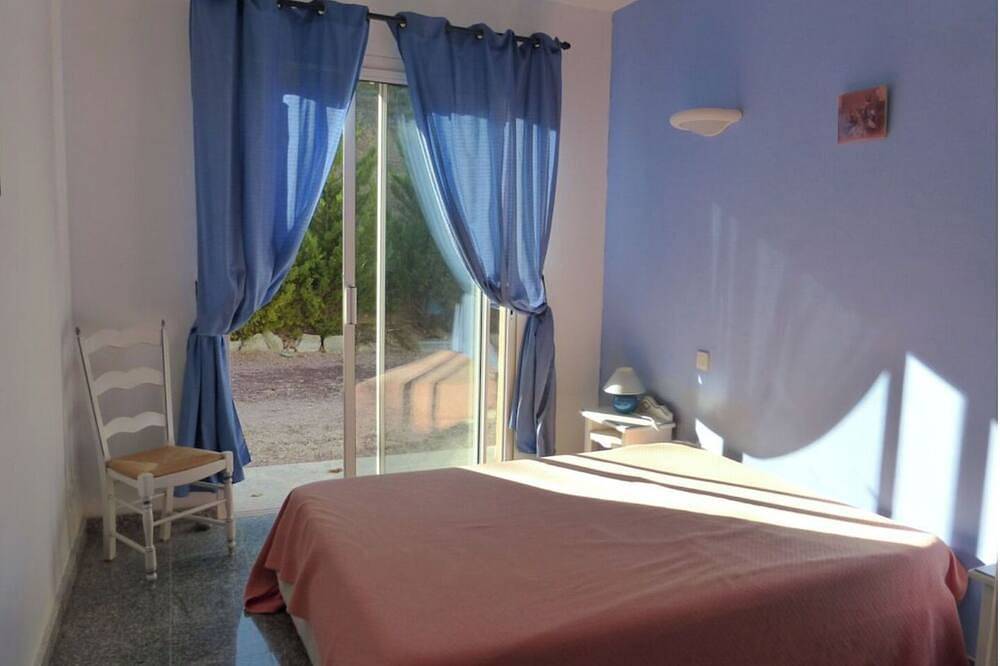 Villa a casa di san filippu seaside, panoramic view of the gulf in Saint-Florent, Calvi e dintorni