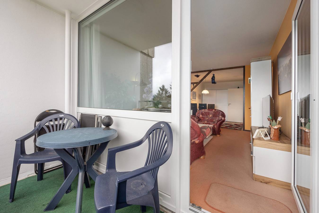Ganze Wohnung, Ferienwohnung 'Harz Stube' mit Bergblick, Balkon und Wlan in Hahnenklee, Goslar