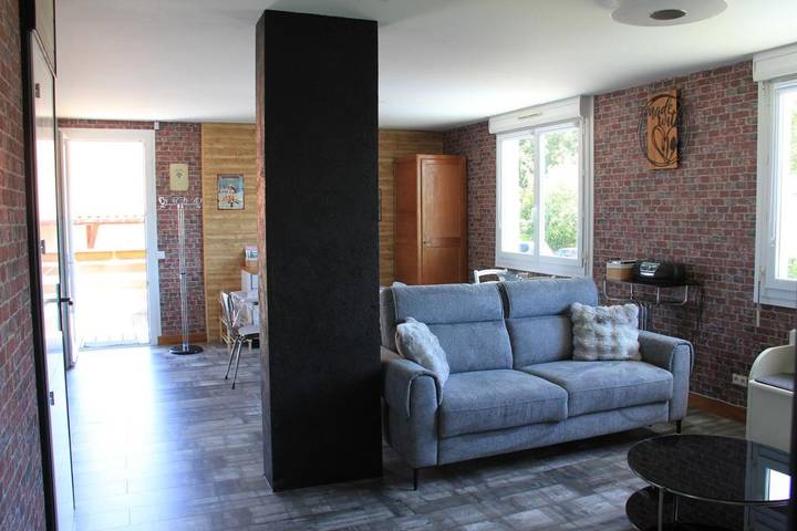 Gîte pour 6 personnes, avec piscine et jardin ainsi que vue et terrasse à Magescq - 3