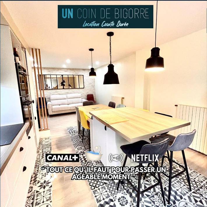 Maison de vacances pour 6 personnes, avec Balcon