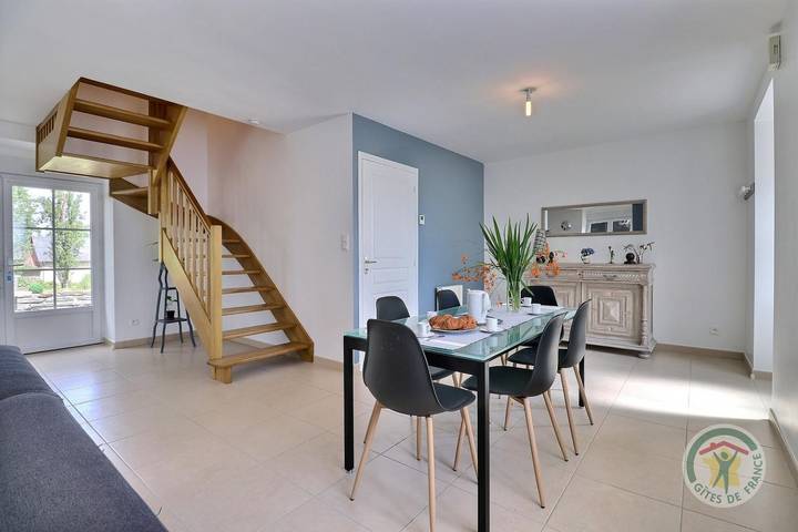 Gîte pour 5 personnes, avec jardin et terrasse, animaux acceptés à Amanlis - 4