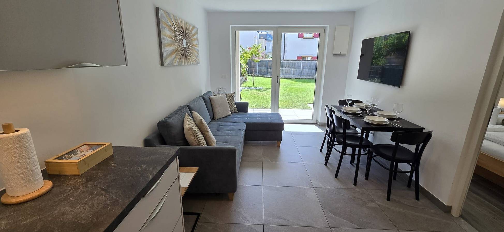 Apartment 'Rosmarin' mit Bergblick, WLAN und Klimaanlage