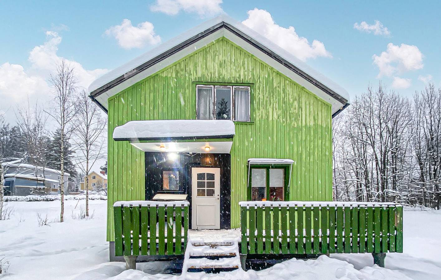 Ferienhaus für 6 Personen mit Garten in Mala, Västerbotten