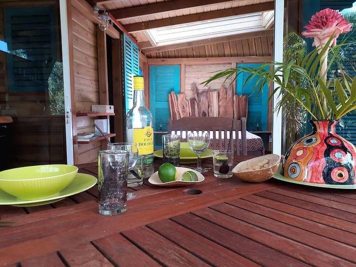 Chalet pour 2 personnes, avec vue et jardin