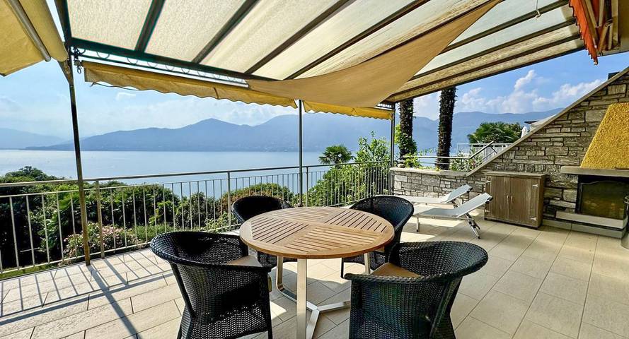 Appartement de vacances pour 3 personnes, avec vue sur le lac ainsi que vue et terrasse - 1