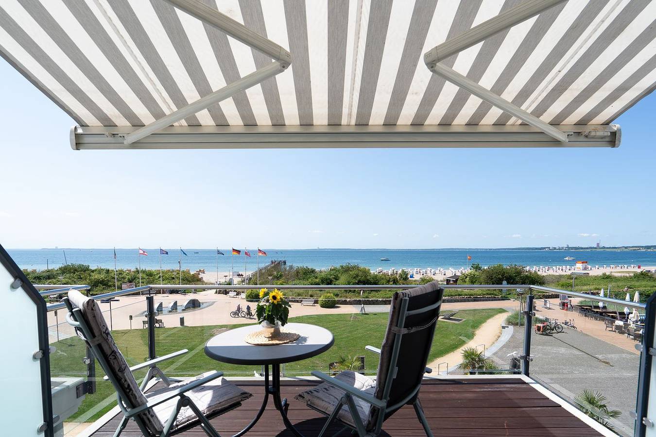 Ganze Wohnung, Ferienapartment "Seebrücke" für 2 Personen Ostseeblick - allergikerfreundlich in Südstrand Pelzerhaken, Ostholstein