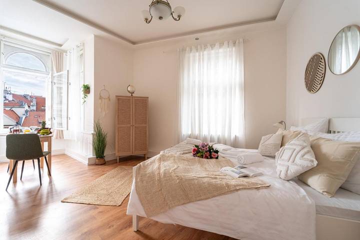 Hostel für 2 Personen, mit Ausblick in Josefstadt