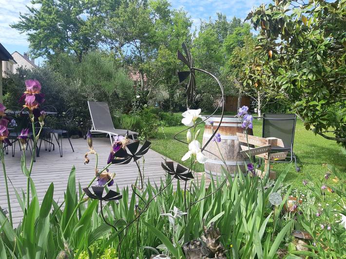 Chambre d’hôte pour 2 personnes, avec jardin