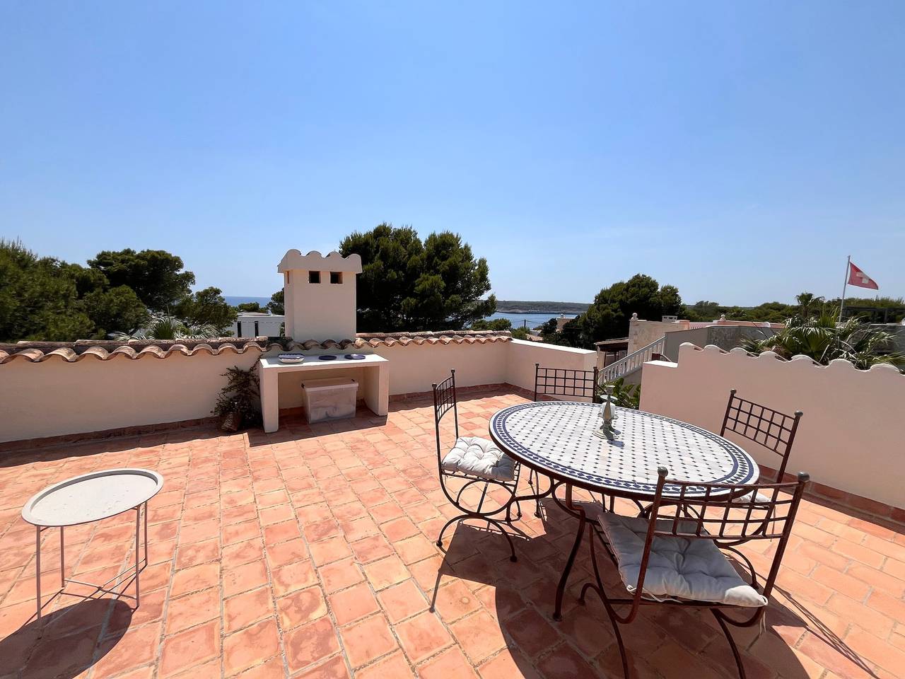 Villa Vista Mondragó – Ruhige Villa mit Garten und Meerblick bei Portopetro, Mallorca in Cala Barca, Santanyí