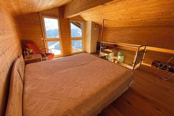 Gîte pour 5 personnes, avec balcon dans Chandolin - 4