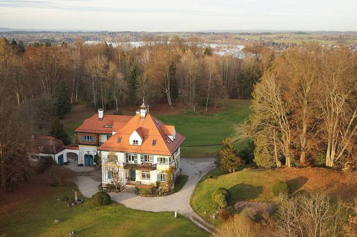 Ferienwohnung für 5 Personen, mit Garten in Das Blaue Land