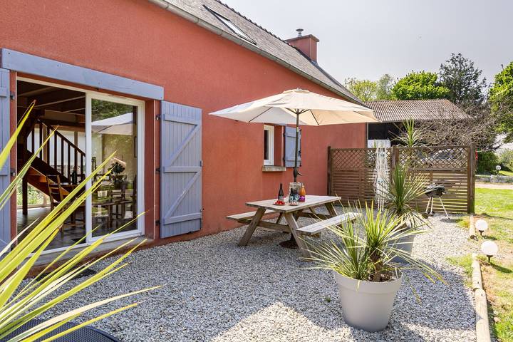 Maison de vacances pour 5 personnes, avec Terrasse et Jardin