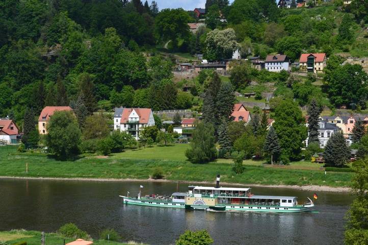 Ferienwohnung für 3 Personen, mit Garten und Sauna in Stadt Wehlen - 2