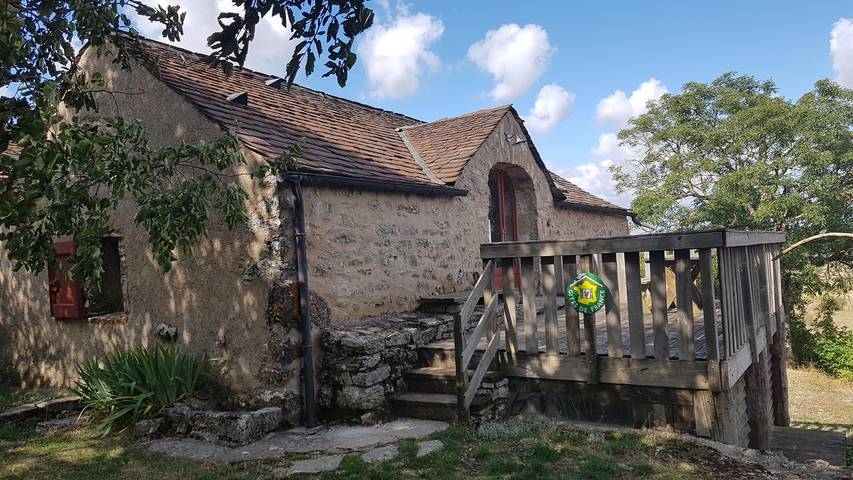 Gîte pour 6 personnes, avec jardin et vue, animaux acceptés à Quézac - 2