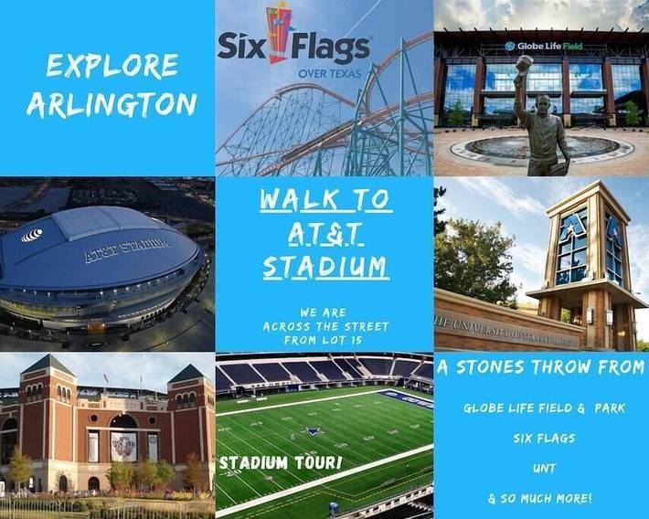 Vacation rental for 4 people, with yard and balcony in Arlington