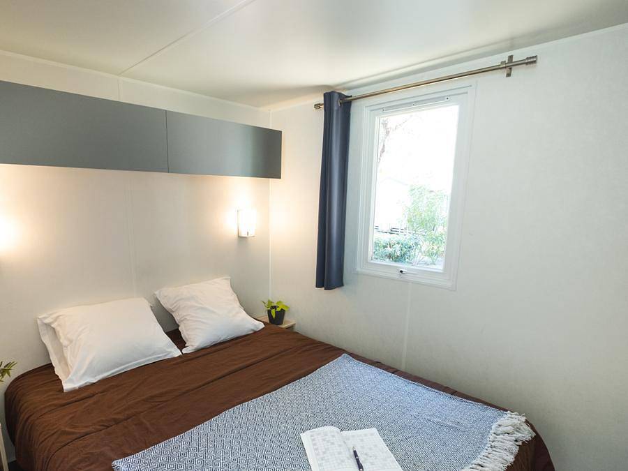 Camping de l' Arquet - Mobilheim 6 personen - Mobil Home Premium 2 Zi 4/6 Pers Clim in Couronne Vieille, Martigues
