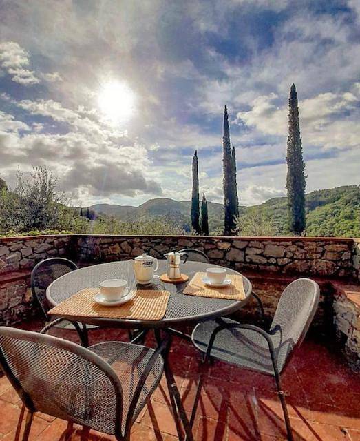Agriturismo per 2 persone, con giardino e panorama, con animali domestici in Gaiole in Chianti