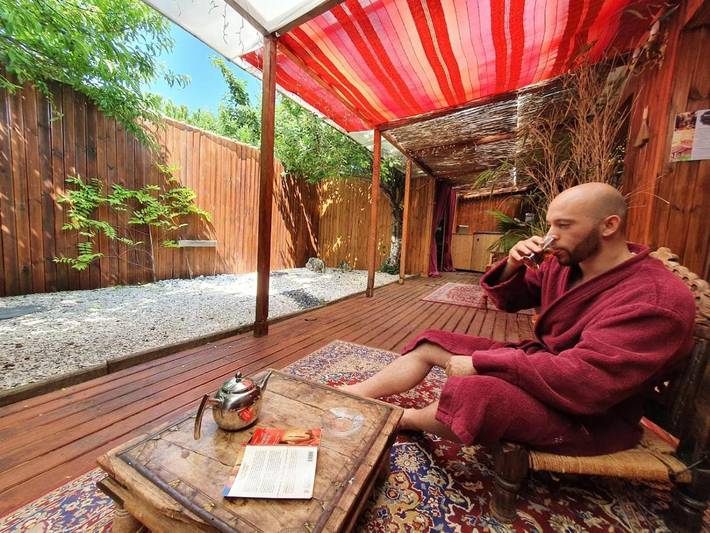 Gîte pour 2 personnes, avec jacuzzi ainsi que terrasse et sauna à Vaires-sur-Marne - 4