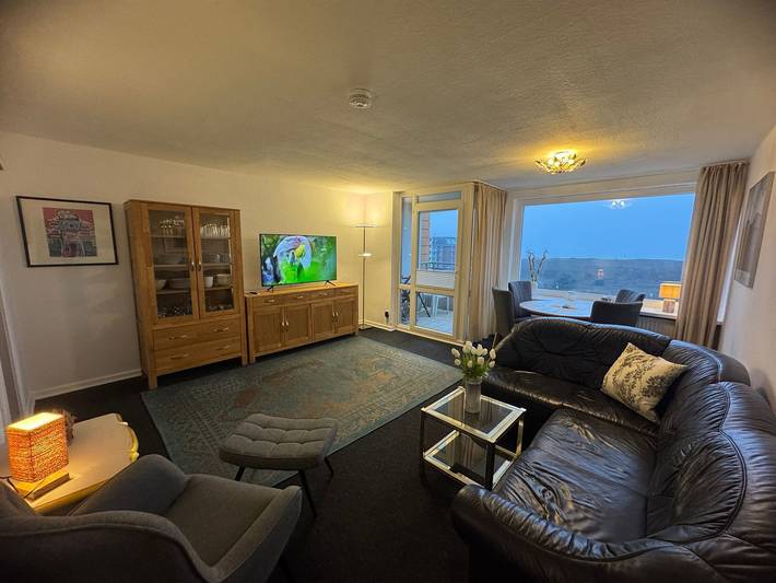 Ganze Wohnung, "Meerblick & Strand" Erholung im Haus Brandenburg Wg 45 auf Sylt in Westerland in Westerland, Sylt (Gemeinde)