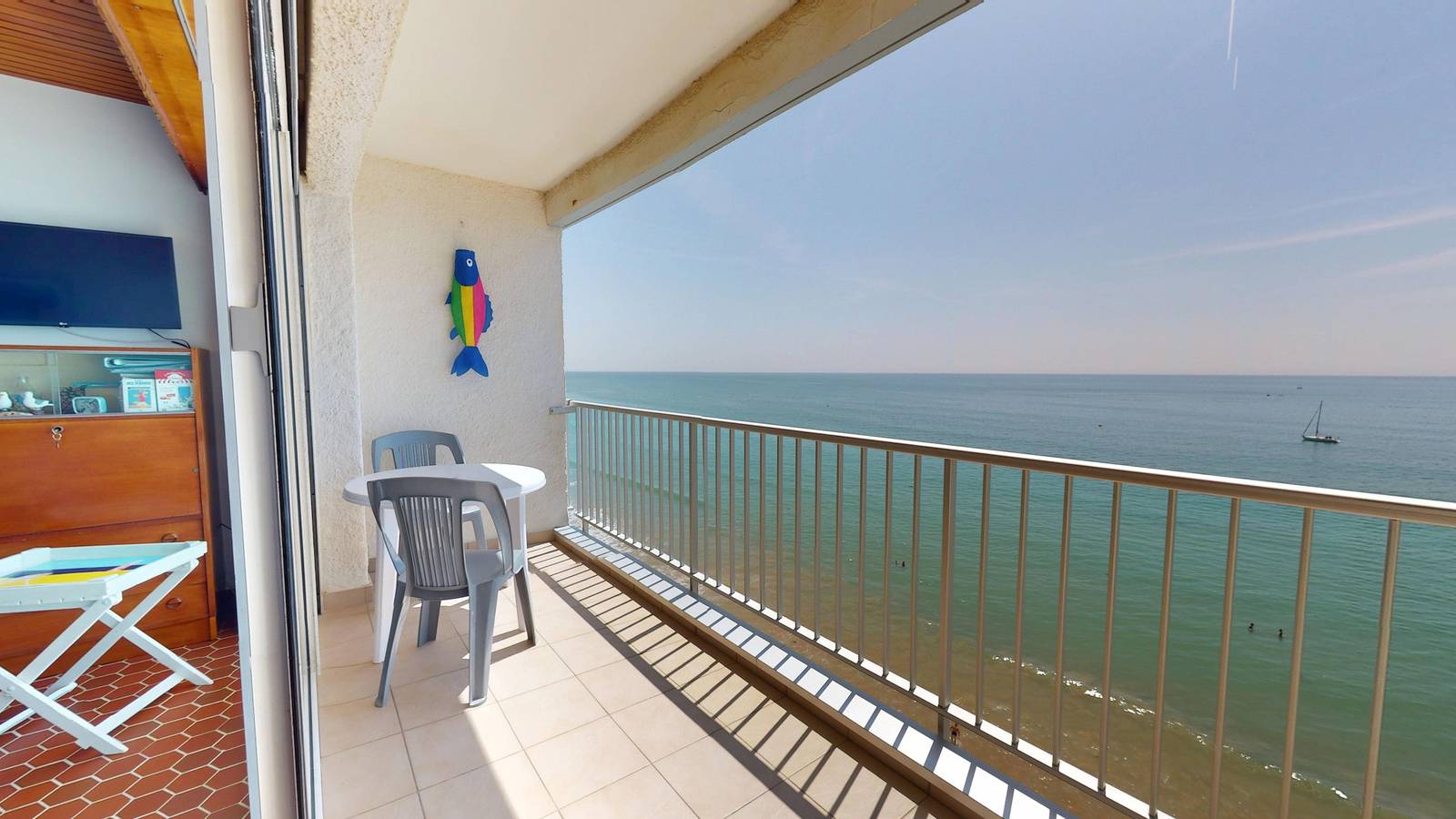 Studio entier, Studio du Capitaine - Vue Mer in Saint-Gilles-Croix-de-Vie, Vallée de la Loire