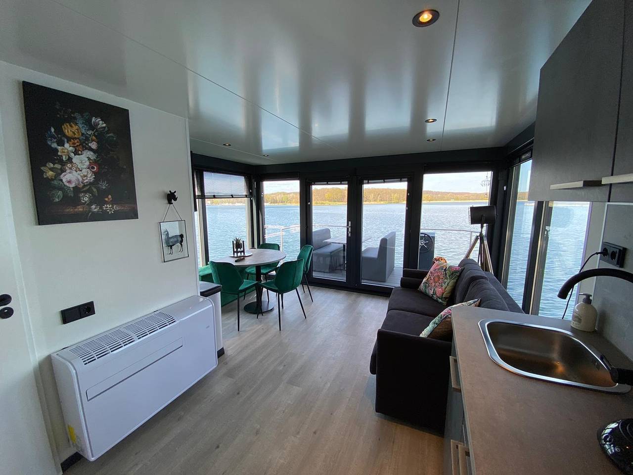 Huren Houseboat — Houseboat Marina Mookerplas 4-6 persons (roof terrace) in Middelaar, Parco Nazionale De Maasduinen