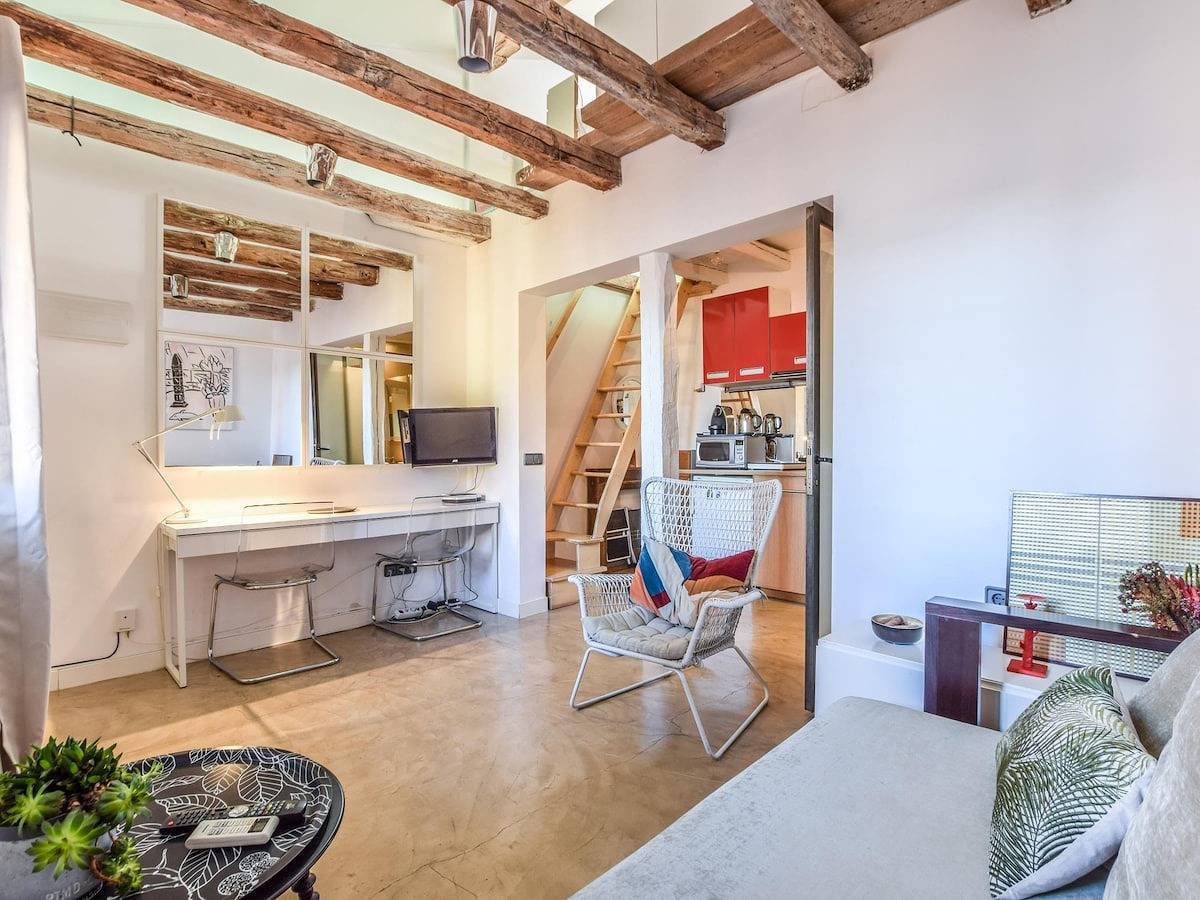 Cały apartament, Apartamento en lavapies de alquiler temporal in Centro (Madrid), Madryt