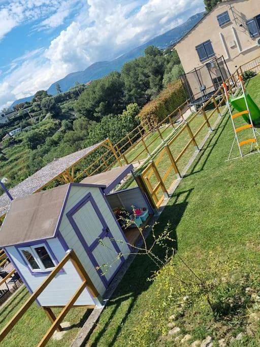 Villa pour 6 personnes, avec piscine ainsi que vue et jardin à Cagnes-sur-Mer - 4