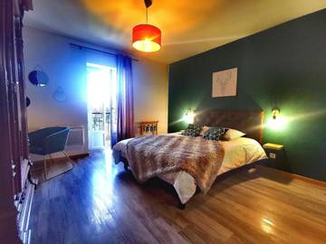 Maison d’hôte pour 2 personnes, avec terrasse et vue à Venaco