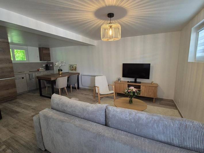 Appartement de vacances pour 2 personnes, avec jardin et terrasse
