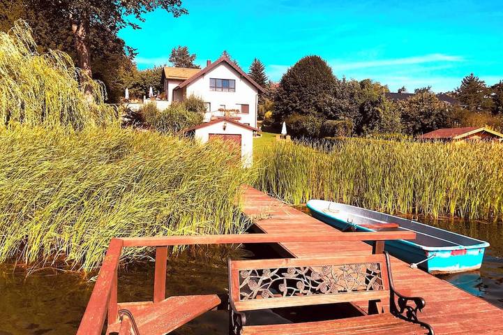 Ferienwohnung für 6 Personen, mit Balkon und Garten in Woltersdorf