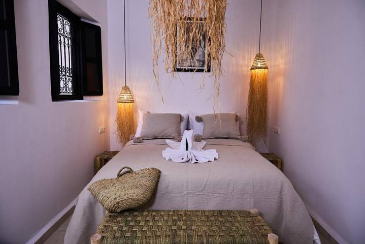 Riad pour 2 personnes, avec terrasse au Maroc