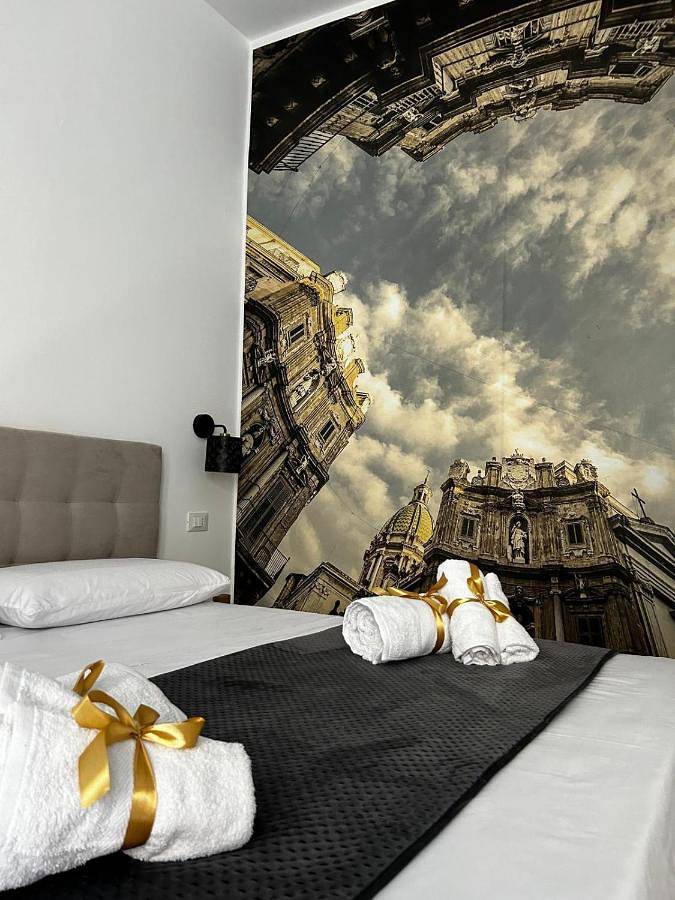 Pension voor 2 personen, met balkon en uitzicht in Palermo