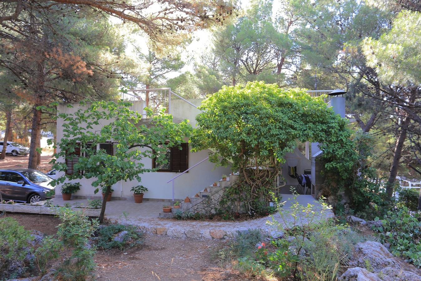 Ganze Wohnung, Studio Appartement mit Terrasse Balica Rat, Omis As-1065-b in Stanici, Omis-Riviera
